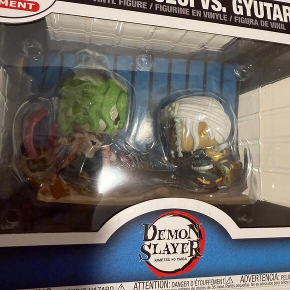 NWOT - Funko Pop! Moments: Demon Slayer - Tengen vs Gyutaro - 1753 - Picture 9 of 14